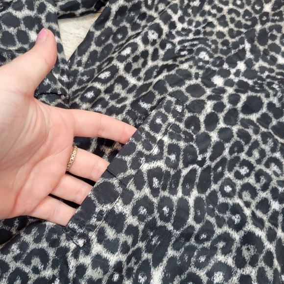 Christopher & Banks Animal Print Jacket Size XL - Picture 4 of 6